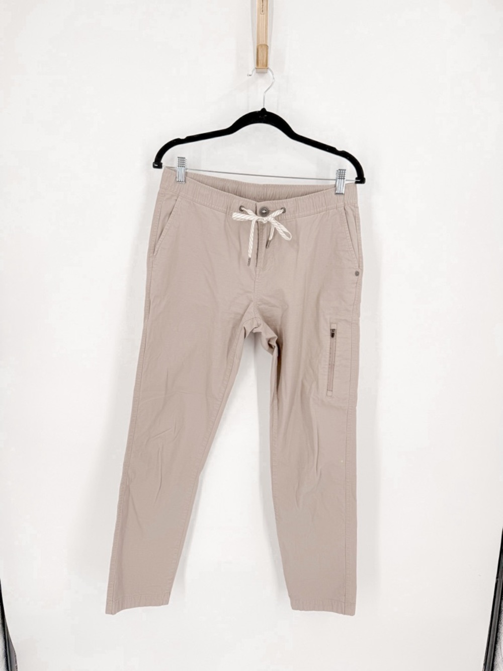 VUORI Ripstop Pants Women Size M Mauve Pink Hiking Outdoor Travel Drawstring